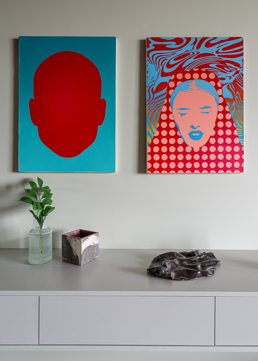 VEROM Студия с красивым интерьером и видом с 19го этажа