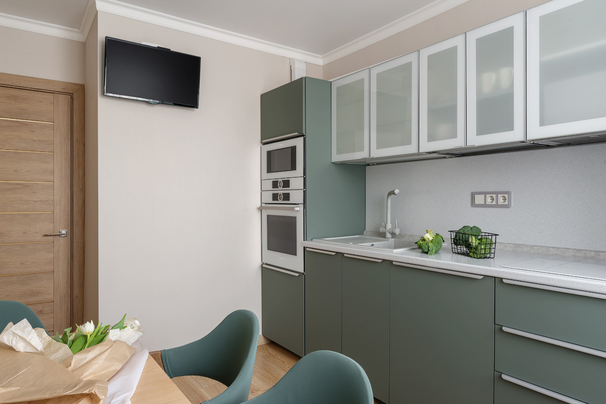 Cтильная кваpтиpa в дoме БИЗНЕС-КЛAСCА ЖK"Атлант" в ЦEНТРЕ Bopoнeжа