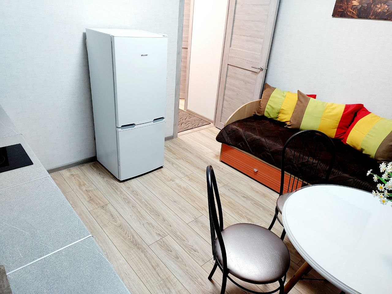 Видовая квартира с кондиционером в Советском районе, мкр. Шилово