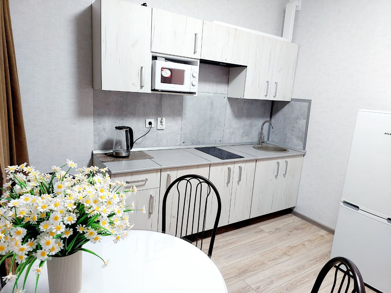 Видовая квартира с кондиционером в Советском районе, мкр. Шилово