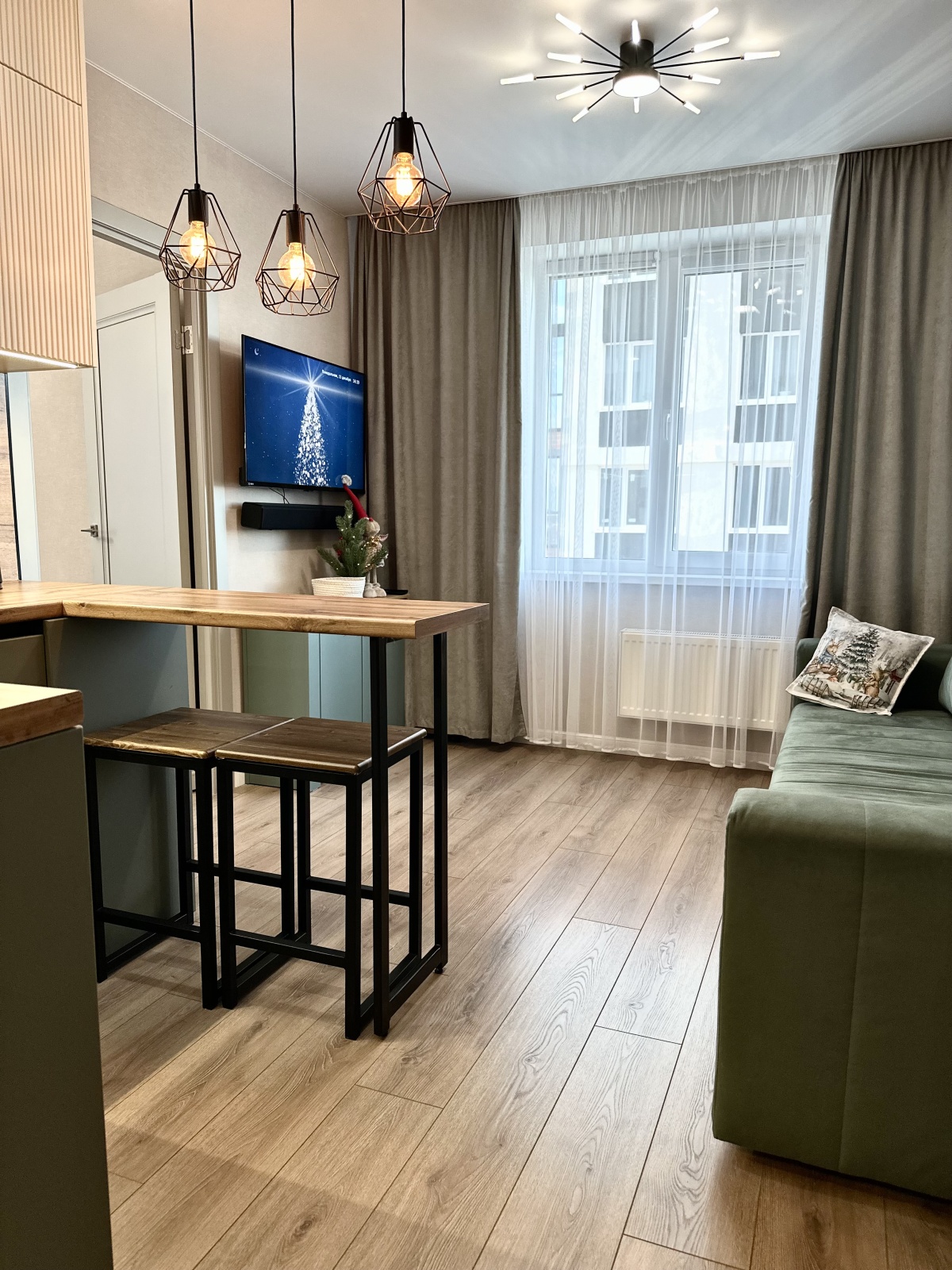 Квартира с новым ремонтом