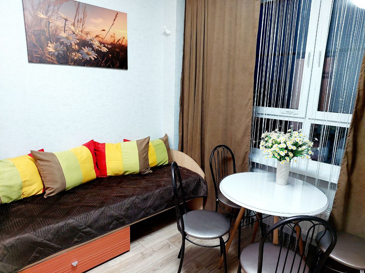 Видовая квартира с кондиционером в Советском районе, мкр. Шилово