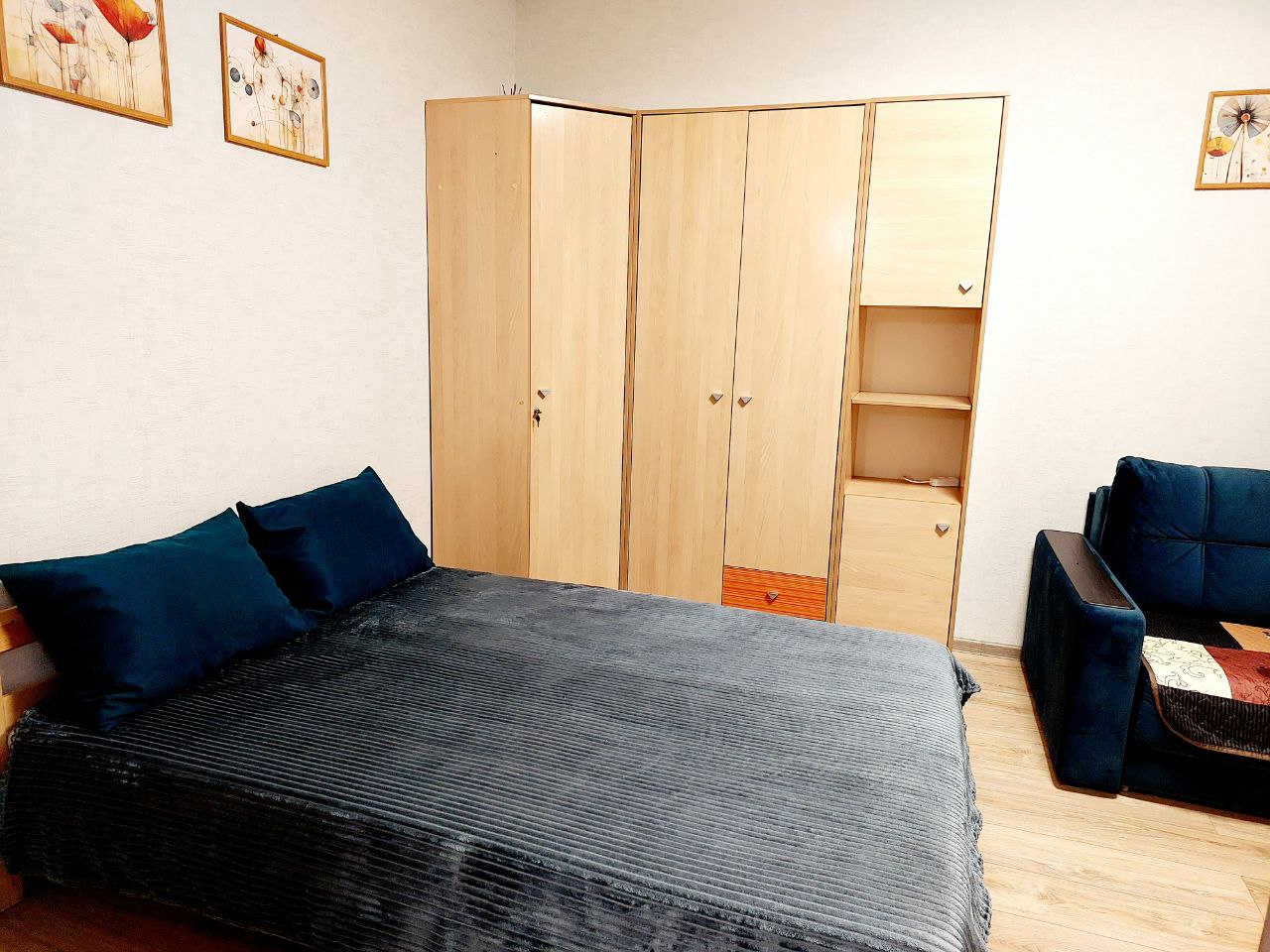 Видовая квартира с кондиционером в Советском районе, мкр. Шилово