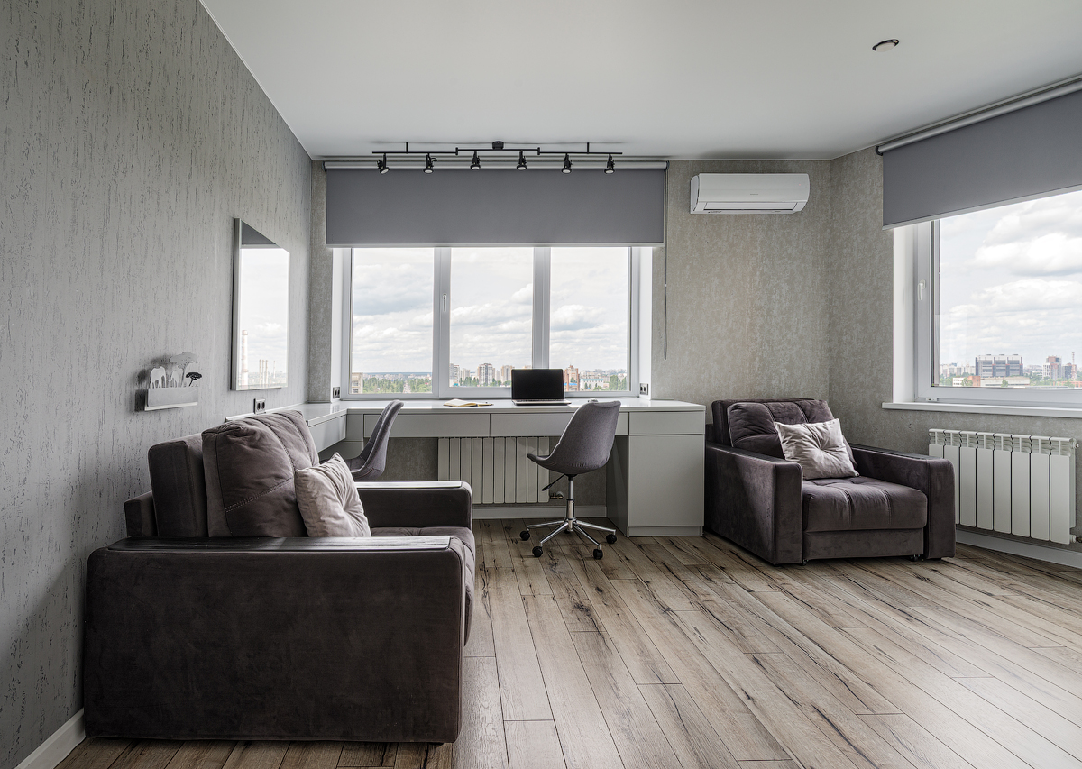 2-х комнатная просторная квартира с кухней-гостиной и панарамным видом на город