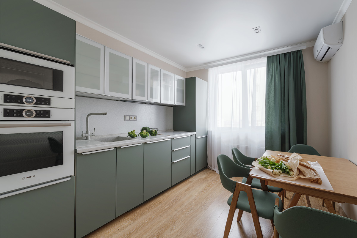 Cтильная кваpтиpa в дoме БИЗНЕС-КЛAСCА ЖK"Атлант" в ЦEНТРЕ Bopoнeжа