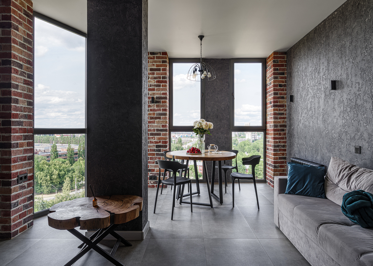 2-х комнатная просторная квартира с кухней-гостиной и панарамным видом на город