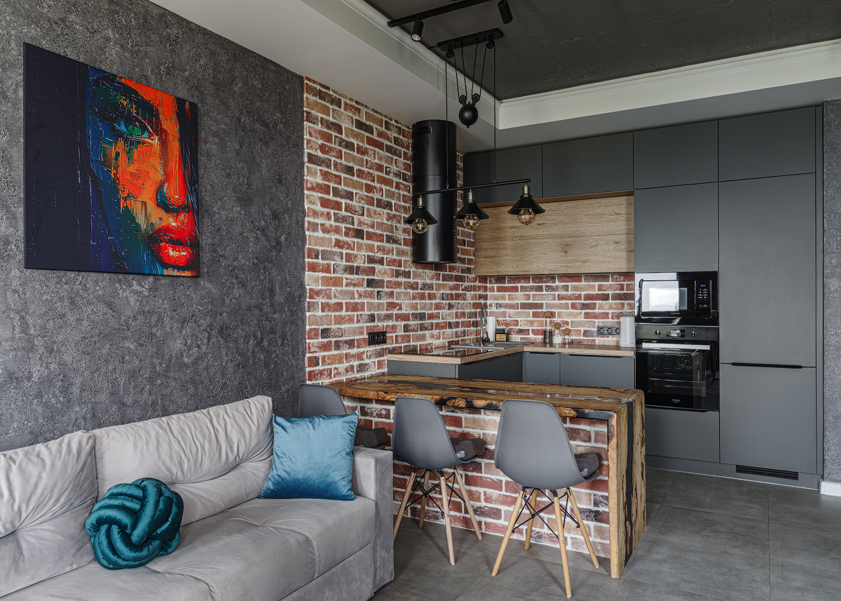 2-х комнатная просторная квартира с кухней-гостиной и панарамным видом на город